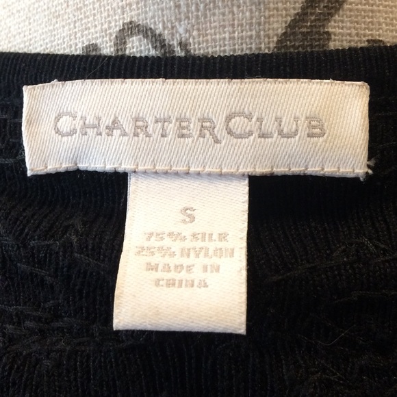 Charter Club Button Sweater - Picture 4 of 4